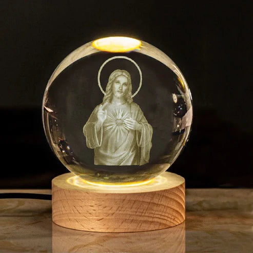 Boule Cristal Gravée